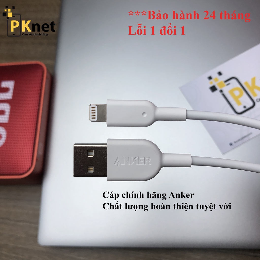Cáp Lightning Anker Powerline II - A8432 0.9m [Chính hãng,nobox]