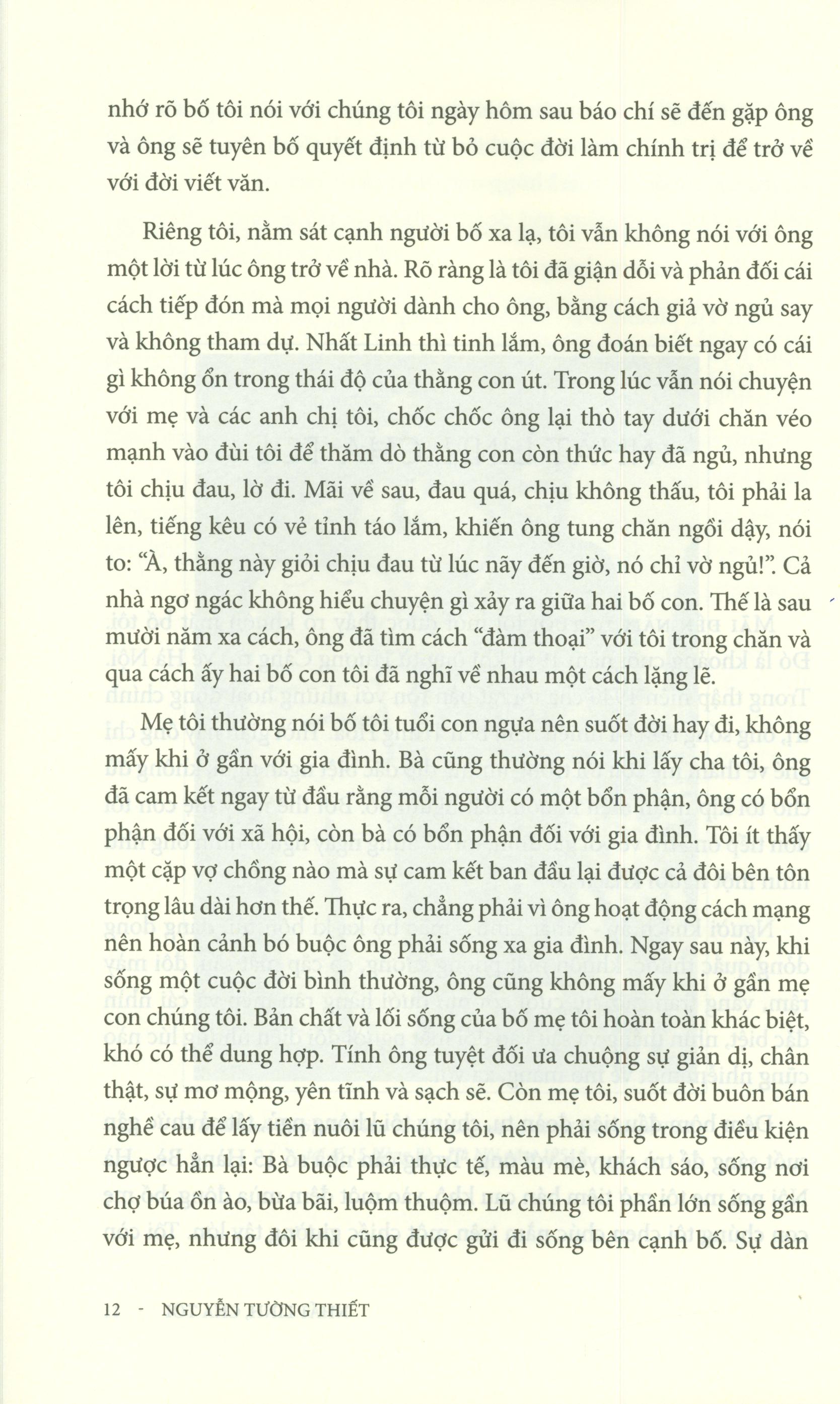 Nhất Linh Cha Tôi