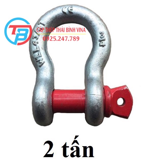 Ma ní từ 2 tấn đến 8.5 tấn - kho cáp thép