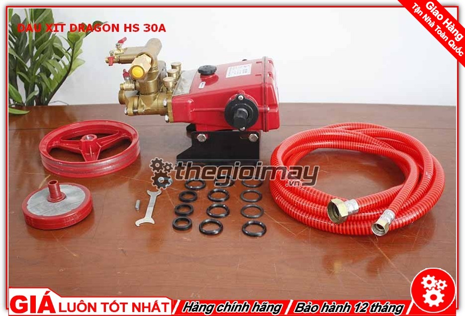 [HCM]Đầu xịt Dragon HS30A (2hp-tự động)