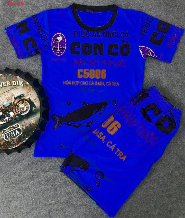 [HCM]Bộ đồ thức ăn nuôi cá . Cám con cò siêu hot 2020 ( Dành cho cả nam và nữ )