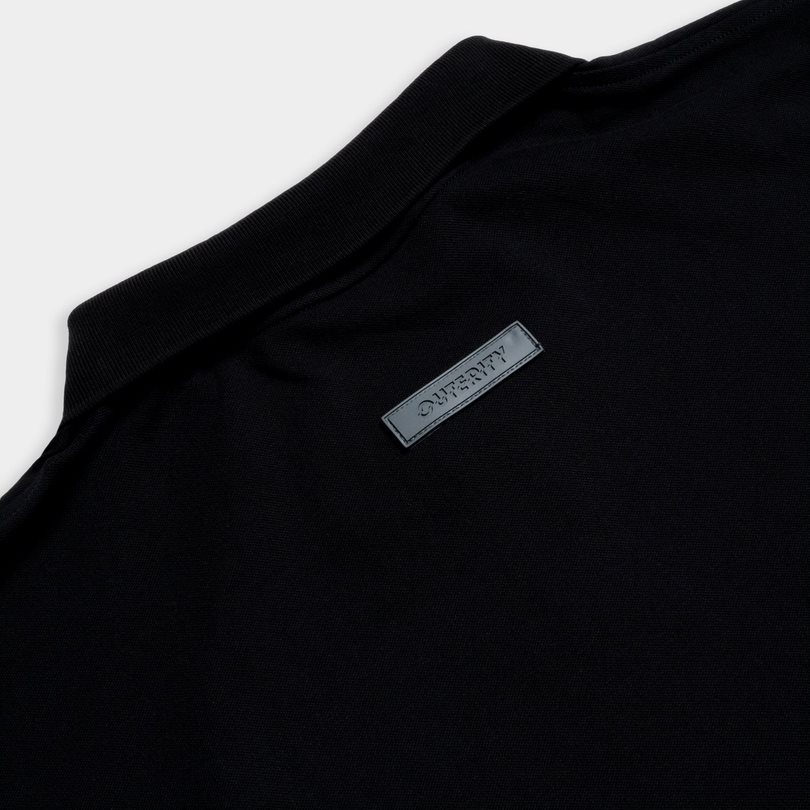 Áo Polo Outerity Minimalist / Màu Đen ORT.B 701