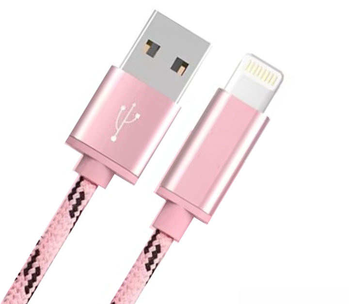 Cáp sạc dây dù chân Lightning dài 1M cho iPhone/iPad ( Màu ngẫu nhiên )