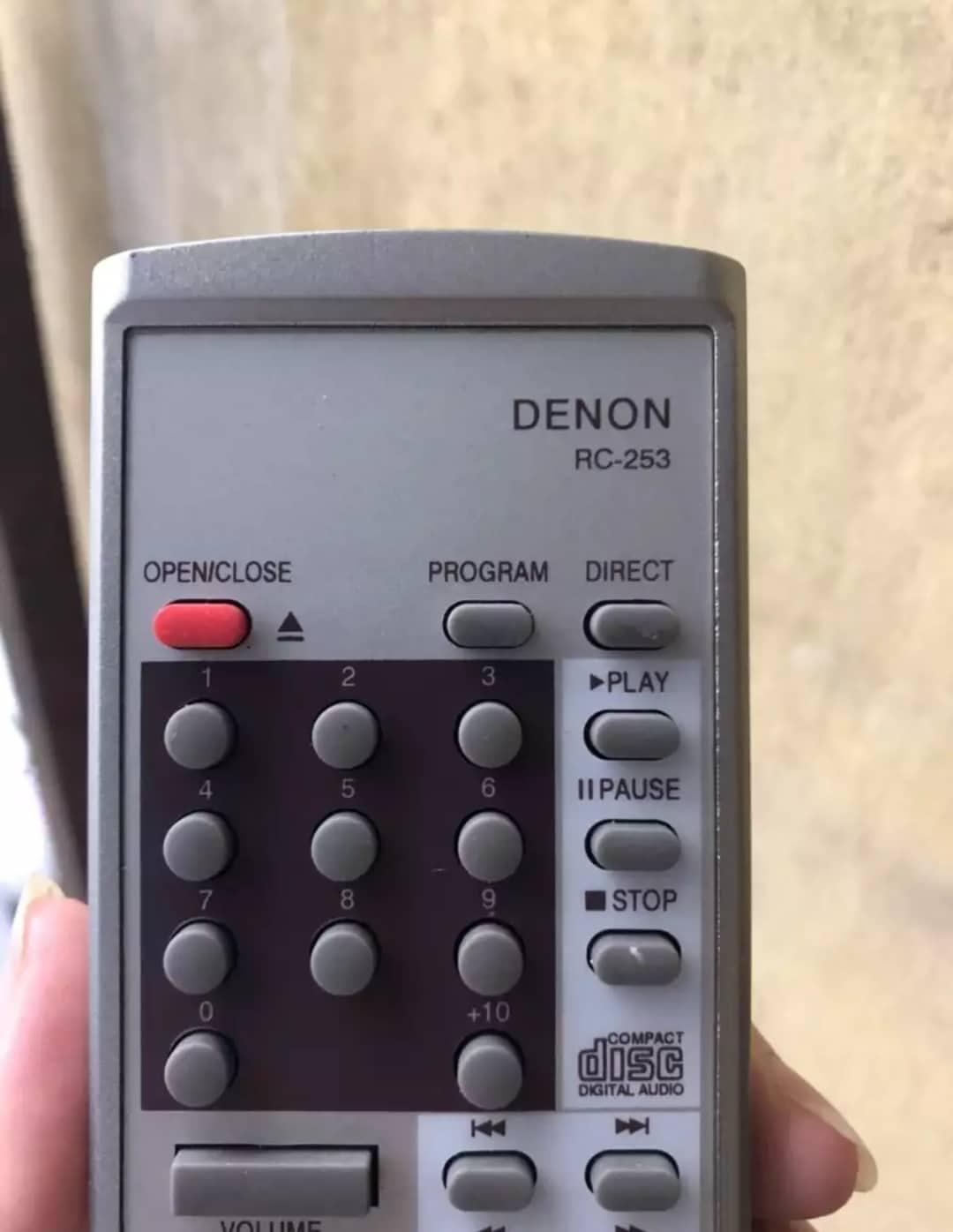 điều khiển dàn CD DENON RC-253