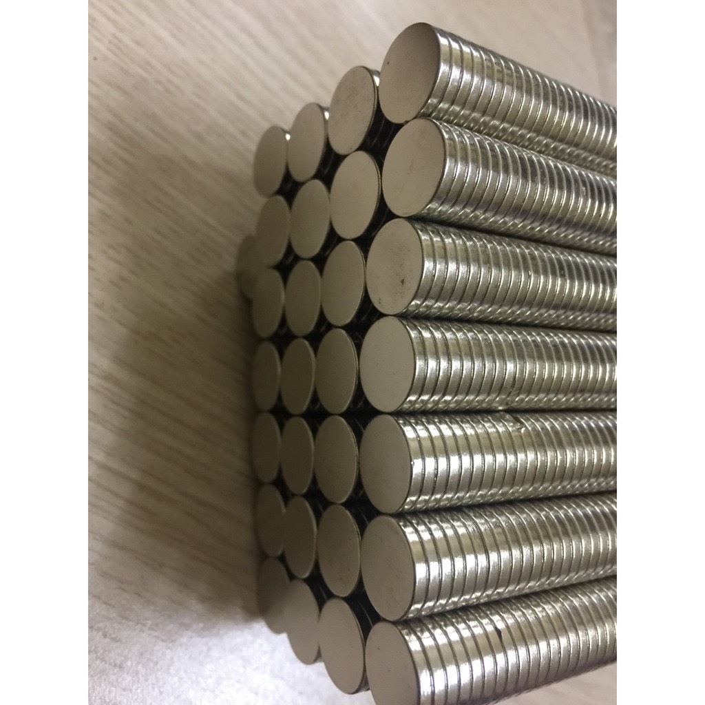 Bộ 30 viên Nam châm viên đất hiếm 12x2mm