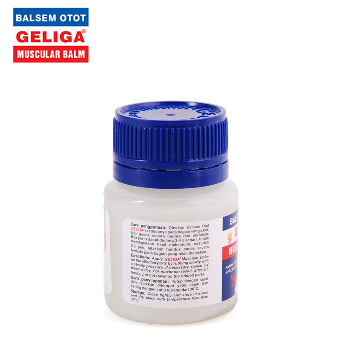 DẦU CÙ LÀ LỬA GELIGA MUSCULAR BALM BALSEM OTOT 40 GRAM