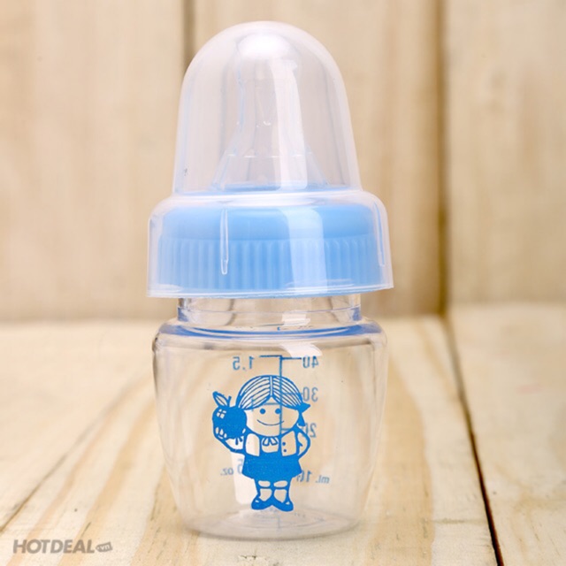 Cacara Milk Bottle Set of 6 Milk Bottles 250Ml/140Ml and 40ml Water Bottle, Many Vivid Patterns, Pc Plastic