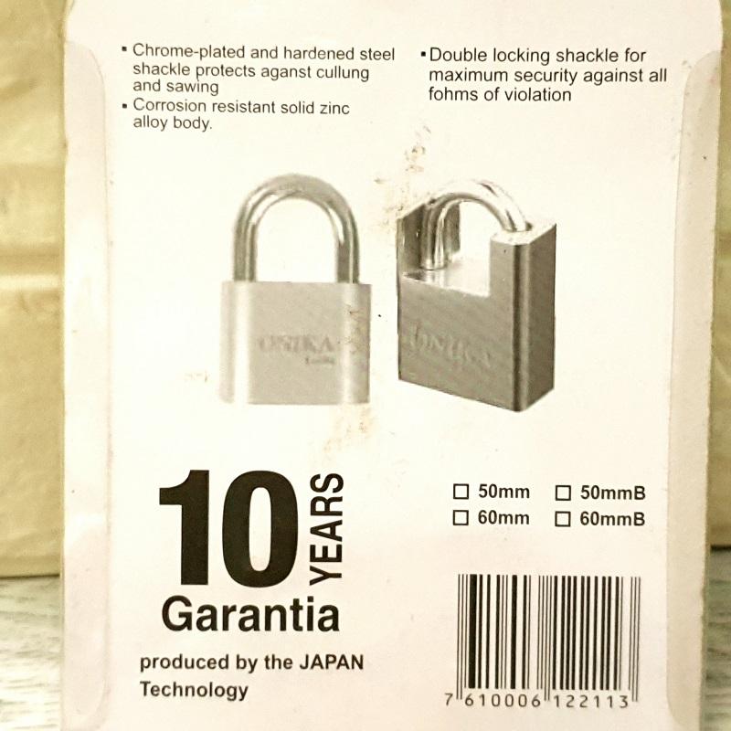 Ổ Khóa Chống Cắt Onika 5cm ( made in Japan )
