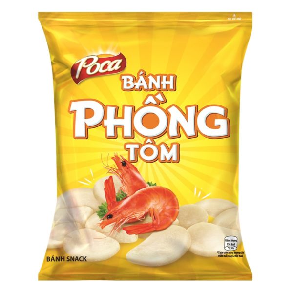 Combo 10 gói Poca vị phồng tôm
