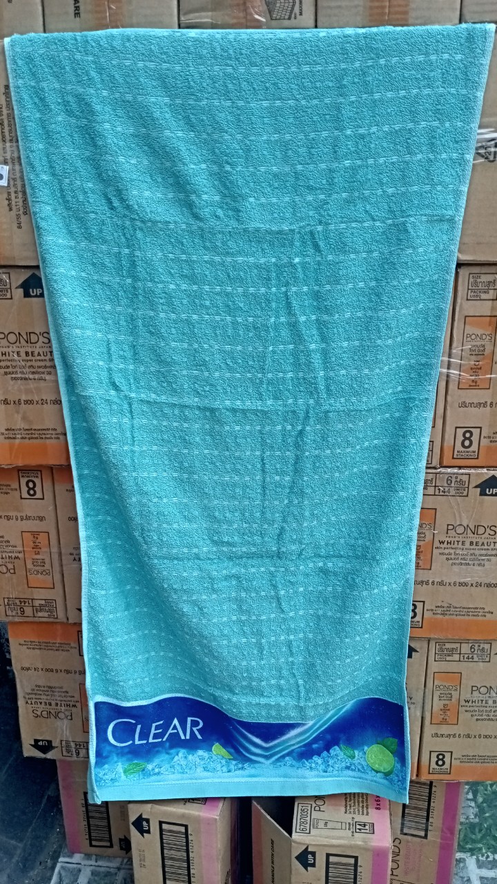 Khăn tắm cao cấp Dove, Clear, Sunsilk.