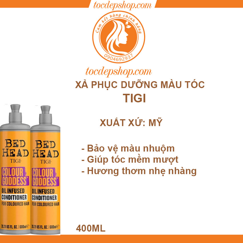 Cặp gội xả giữ màu nhuộm Tigi