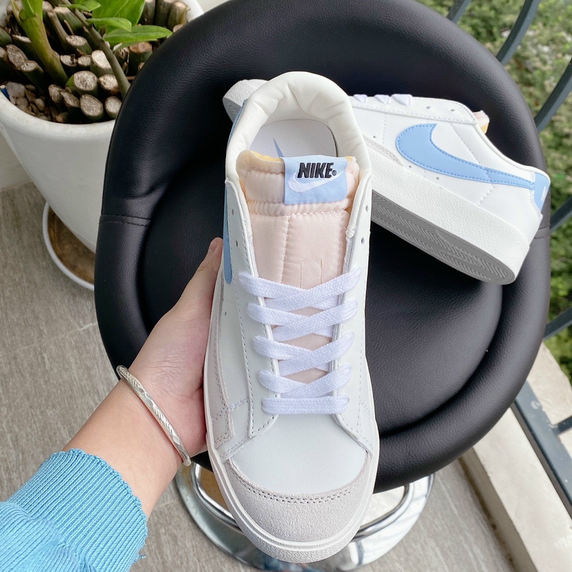 Giày thể thao Da cao cấp, giày sneaker Low (full box)