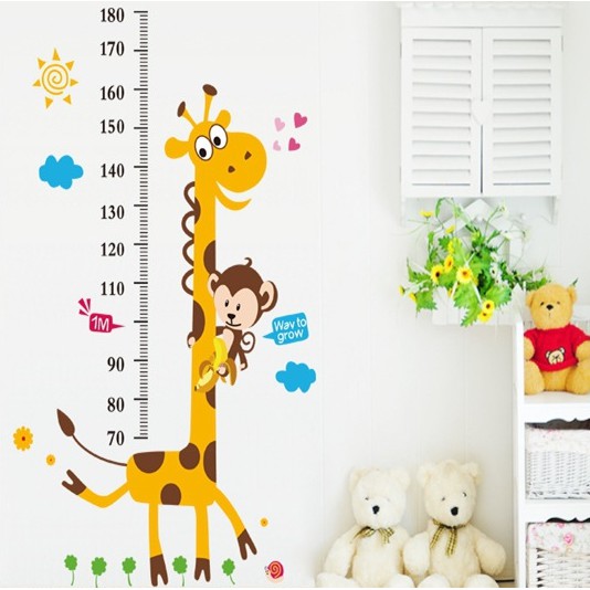 Decal dán tường chọn mẫu trang trí phòng cho bé