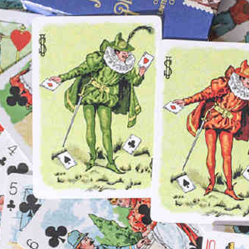 [HCM]Limited Edition Hustling Joe (Frog Back Green Box) Playing Cards