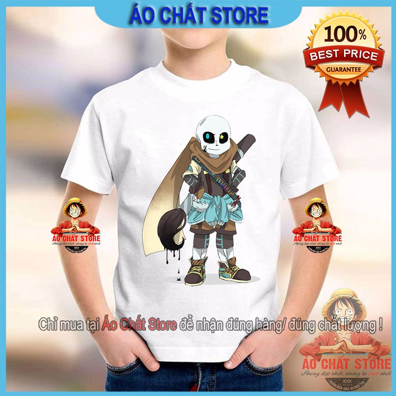 (VIDEO) Áo thun Sans Undertale Ink Error nhiều mẫu | Áo trẻ em Sans S07 S20 | Áo Chất Store