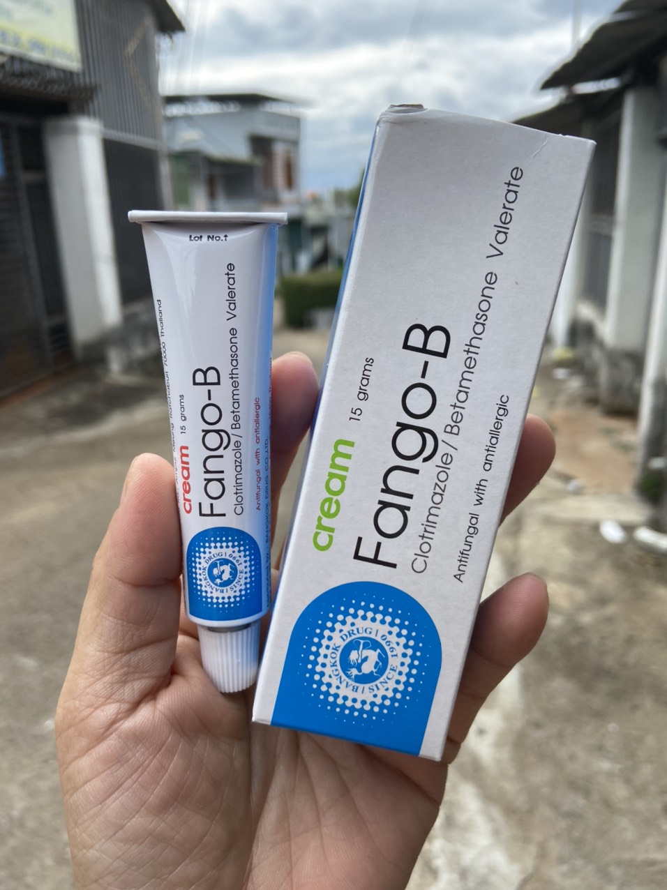 Kem Bôi Lang Ben FANGO-B Cream Thái Lan 15g