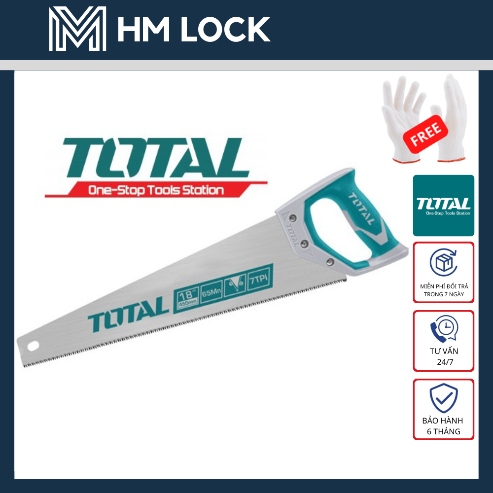 Cưa tay lá liễu 18 inch, 22 inch total - hàng chính hãng - hm lock