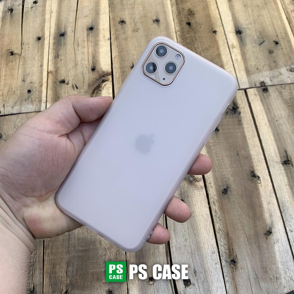 Ốp lưng dẻo trong sần nhám dành cho iPhone 11 Pro - PS Case phân phối