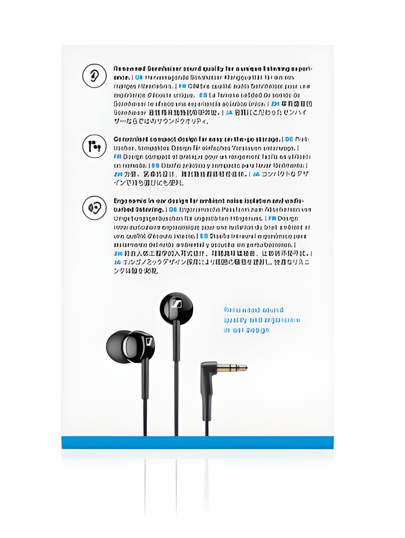 Sennheiser CX 100 genuine 2 years warranty