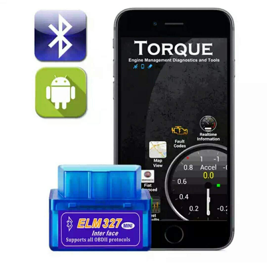 Thiết Bị Quét Đọc Lỗi OBD II ELM 327 Kèm Đĩa Cài, Kết Nối Bluetooth