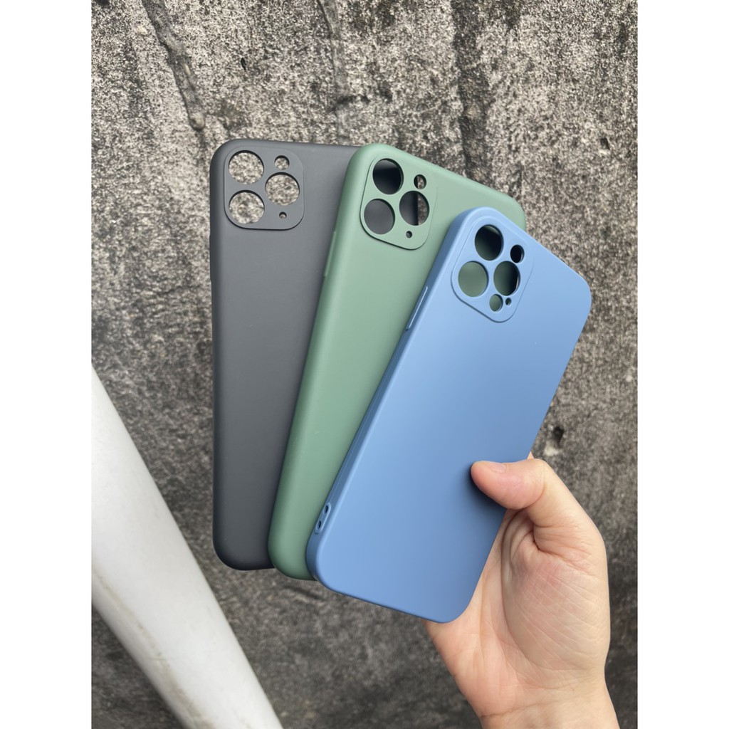 Ốp lưng dẻo lót lỉ cho iphone 11 pro max , xs max, 12 pro chống bám bẩn, vân tay