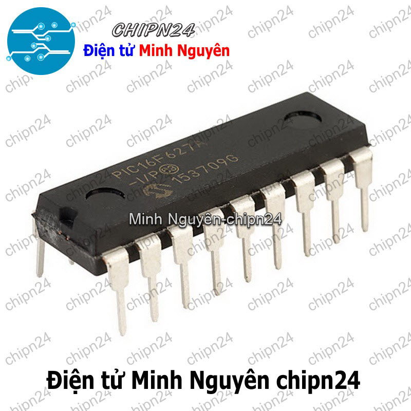 [1 con] (DIP) IC PIC16F627A-I/P DIP-18 (PIC 16F627A-I/P PIC16F627A PIC16F627) - HH003896