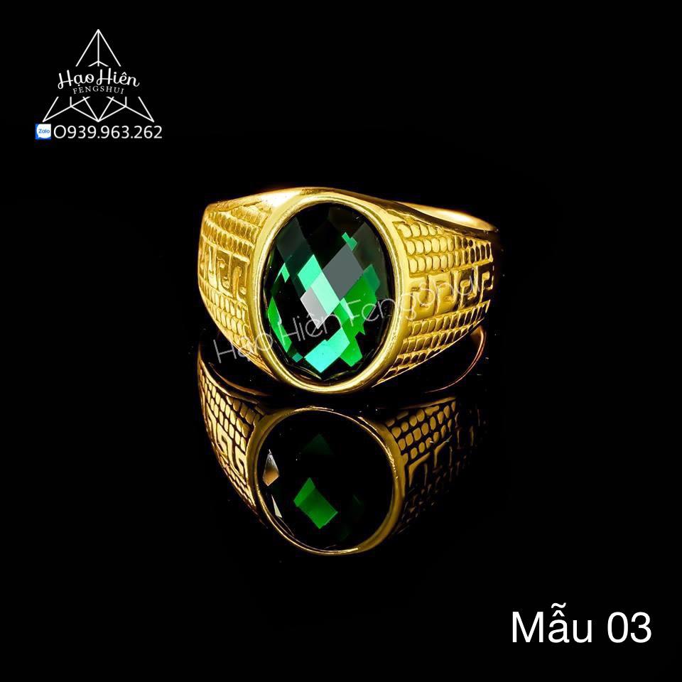 Nhẫn Mỹ đính đá Cao Cấp (Có 04 Mẫu) Hạo Hiên X.N001-40 - Quà sinh nhật, quà tặng tết, nhẫn nam đẹp, nhẫn bạc nam, nhẫn nam mạ vàng, nhẫn nam đầu rồng, nhẫn nam titan mạ vàng, nhẫn vàng nam, nhẫn nam đính đá, nhẫn nam bạc thái