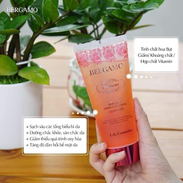 [HCM]Sữa rửa mặt BERGAMO Foaming Cleanser 150ml