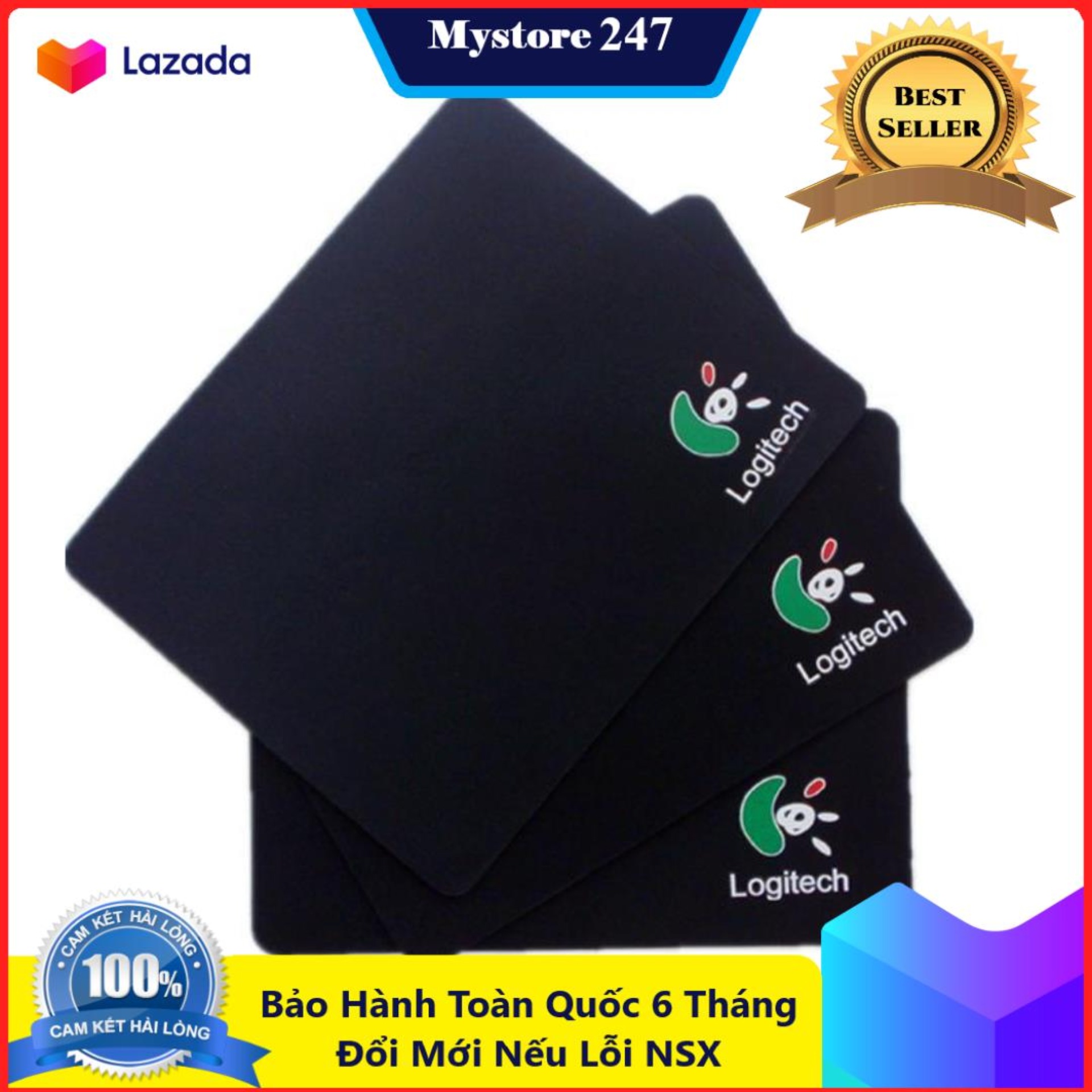 Tấm Lót Chuột R7, Hàng Cao Cấp, Độ Bền Cao, Vải Dệt Chất Lượng, Có Bao Góc Chống Rách. Mystore247 Bh 12Tháng