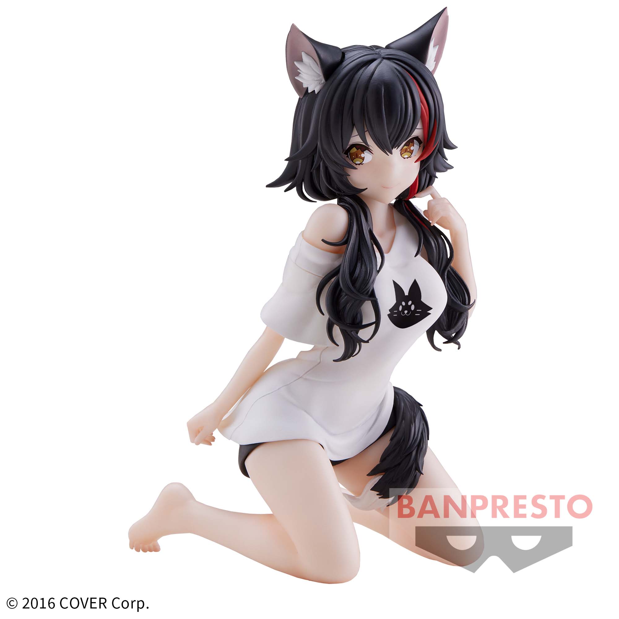 MÔ HÌNH CHÍNH HÃNG OOKAMI MIO - HOLOLIVE - RELAX TIME ( BANDAI )
