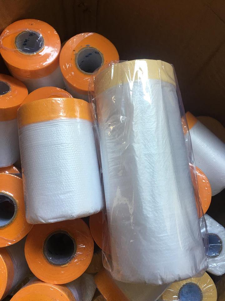 Màn băng keo che sơn 1100mm x 20m