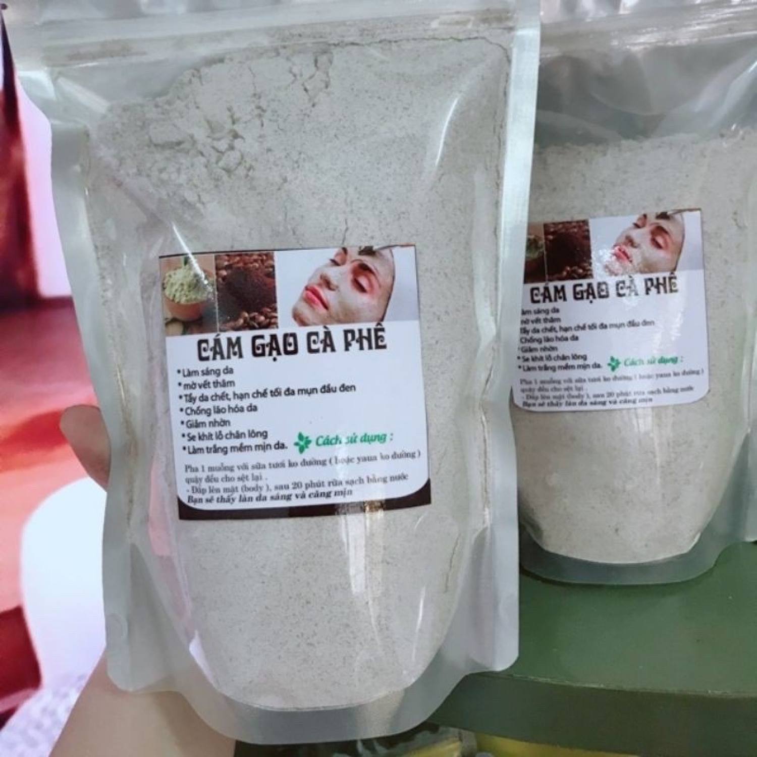 1kg Tinh bột cám gạo cà phê