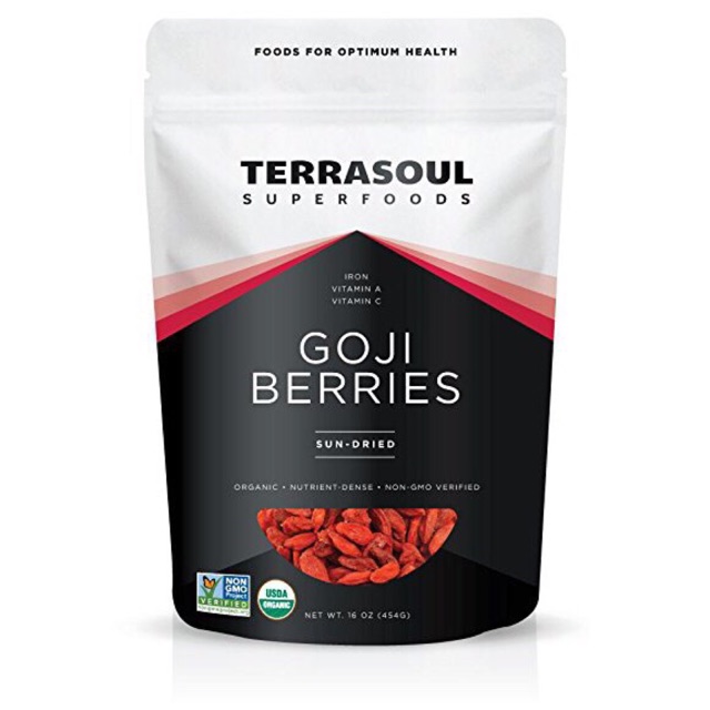 Kỷ tử hữu cơ Terrasoul 100gr