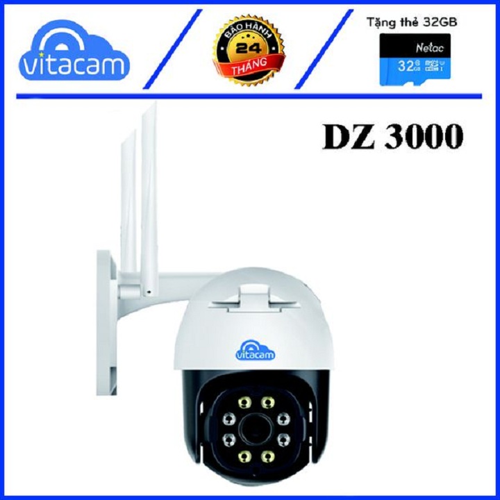 Camera IP WIFI VIMTAG CP2-X FULL HD 1080P 2.0MPX