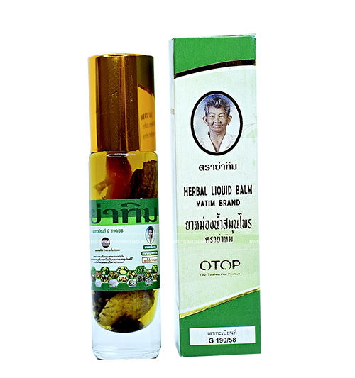 Dầu sâm 13 vị thảo dược yatim thái lan 8ml