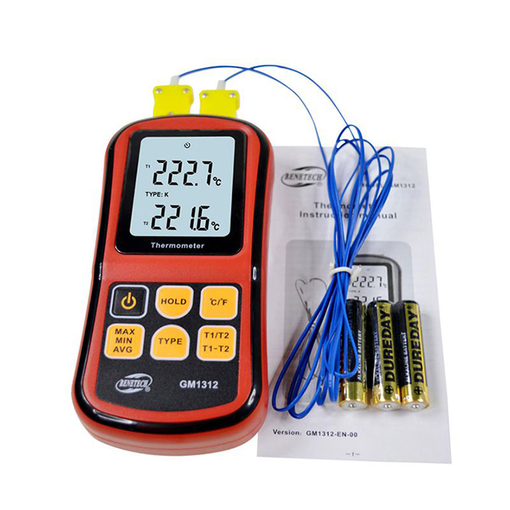 [Hcm] Benetech Gm1312 Contact Thermometer