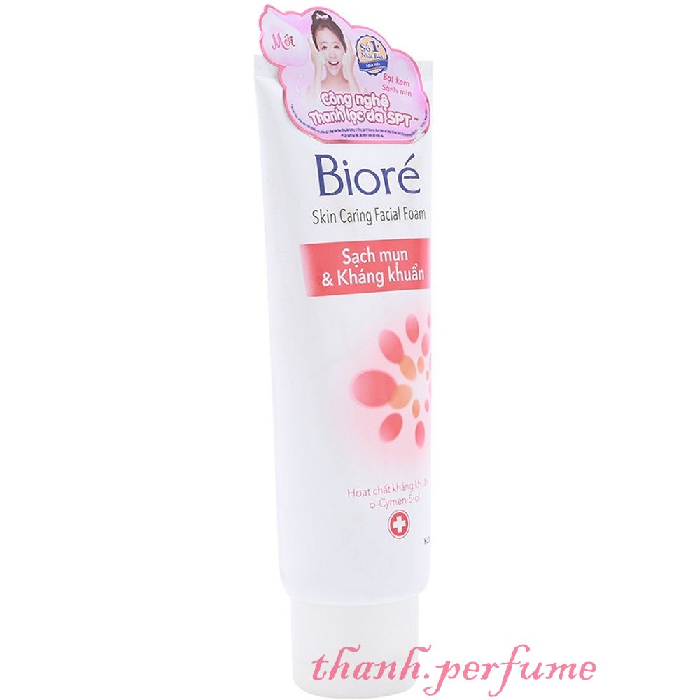 Sữa Rửa Mặt 100G Biore Sạch Mụn & Kháng Khuẩn