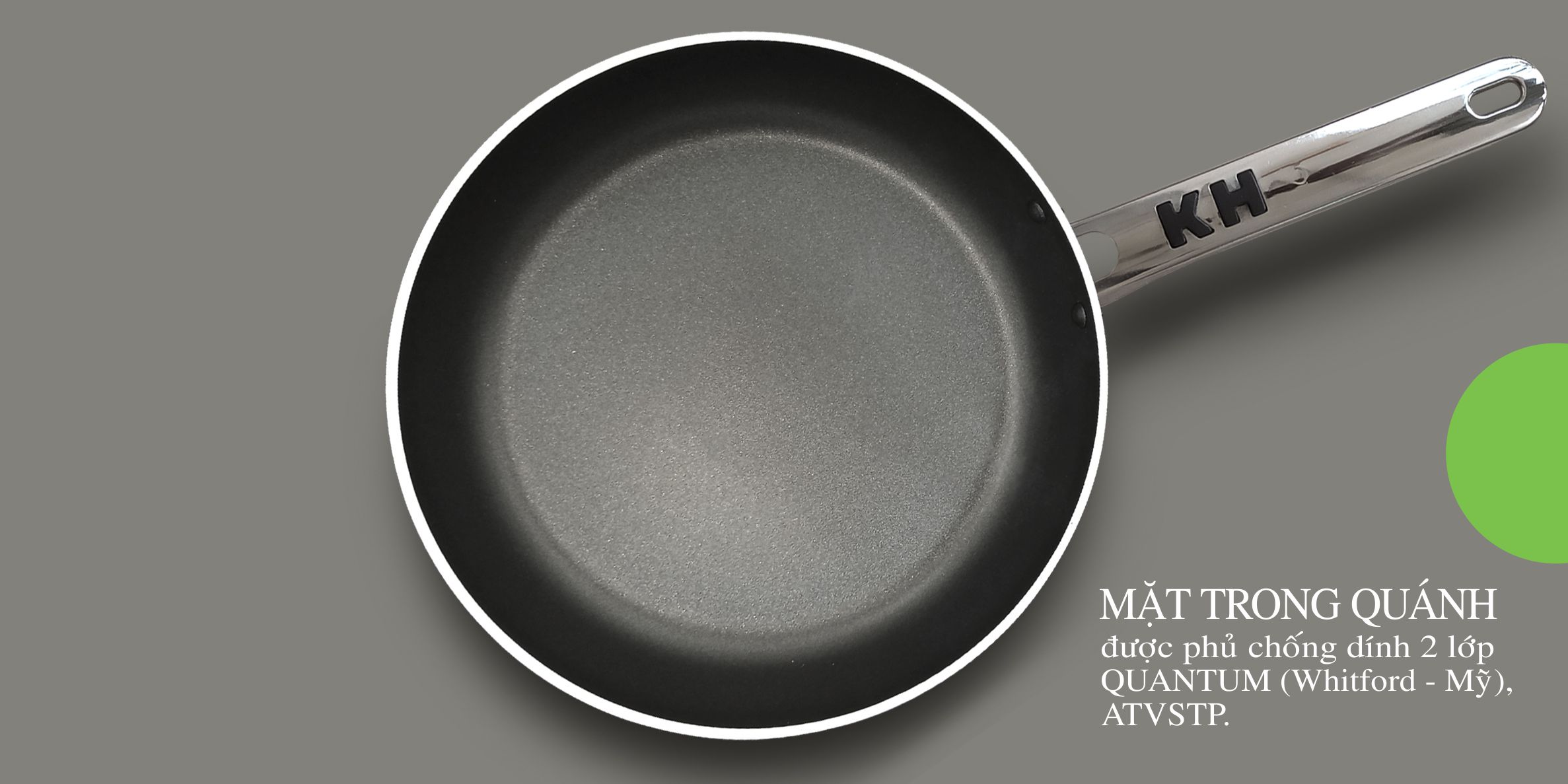 Chảo chống dính Kim Hằng 30cm KHG 0260