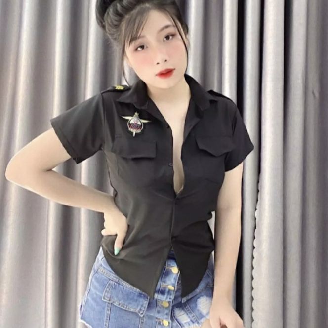 Áo sơ mi nữ kiểu hot trend form dưới 52kg