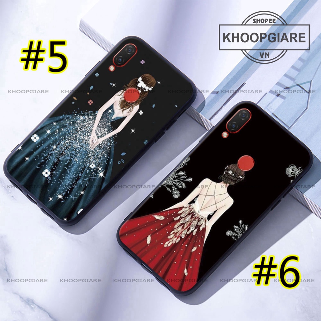 Ốp lưng Huawei Nova 2i, Nova 3i, Nova 3e cô gái dễ thương
