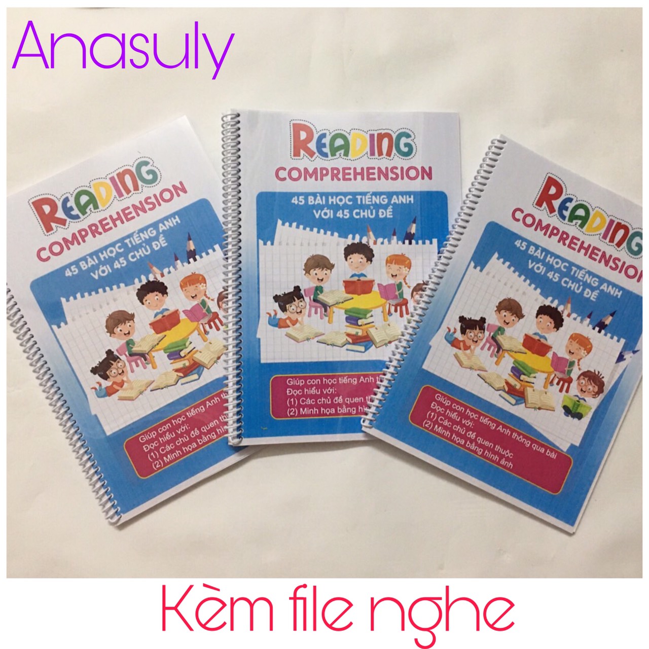 Reading comprehension (45 bài đọc tiếng anh với 45 chủ đề) kèm file nghe.