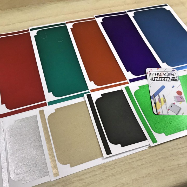 Dán mặt lưng Màu Huawei Y9 2019