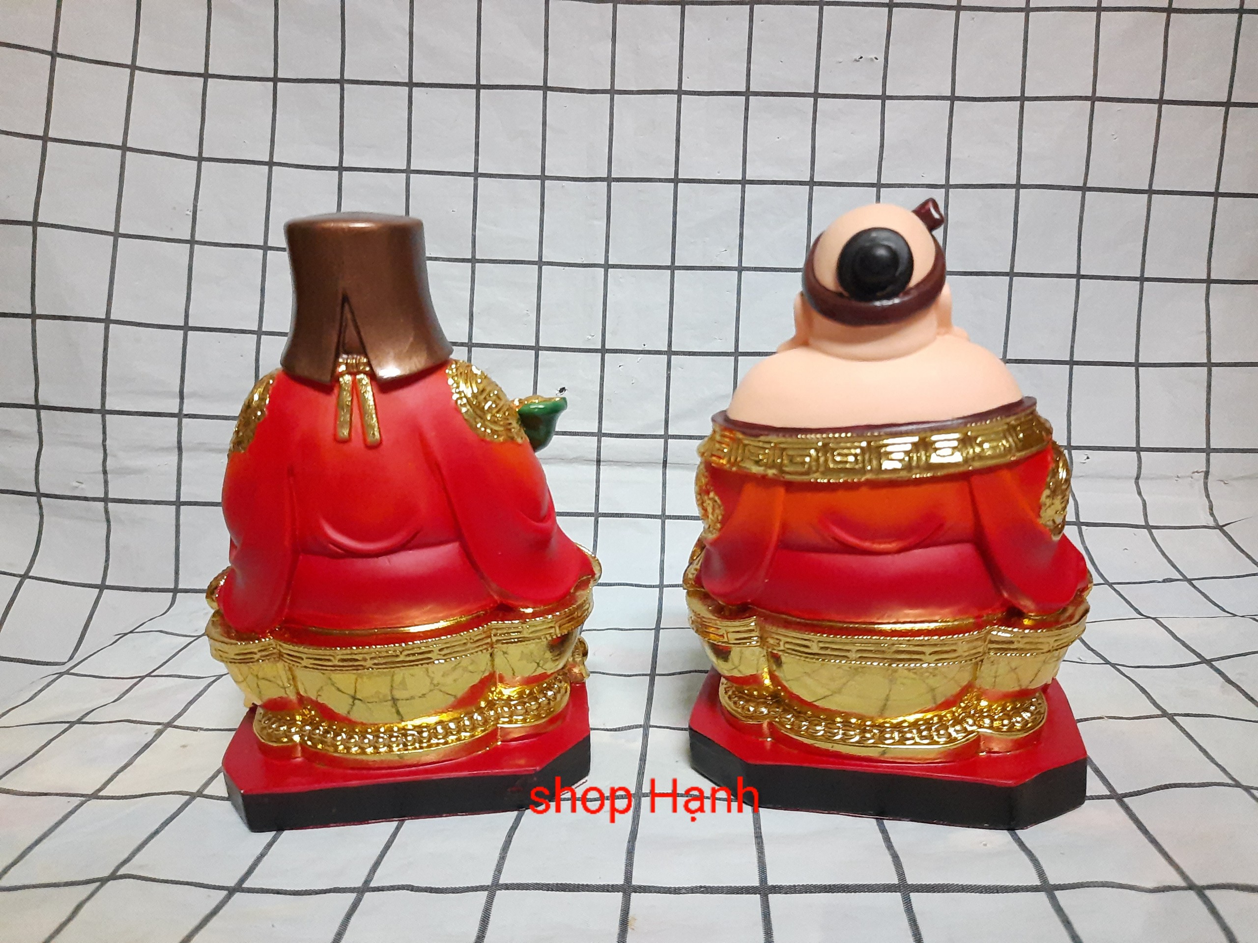 Ông Địa Thần Tài đế vuông cao cấp
