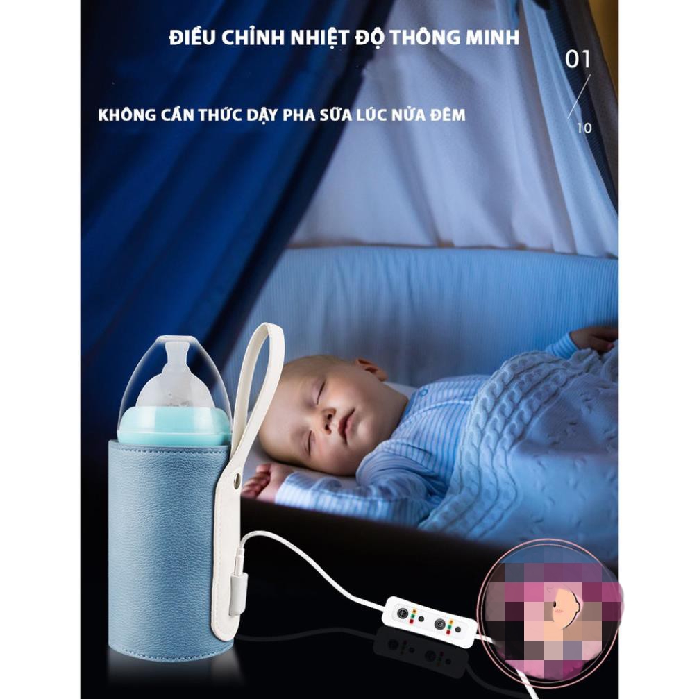 Túi Ủ Sữa Cao Cấp Thông Minh (Thích hợp mọi bình sữa)