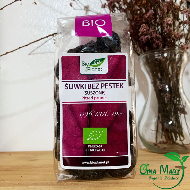 Mận sấy dẻo hữu cơ đã tách hạt Bio Planet 200g
