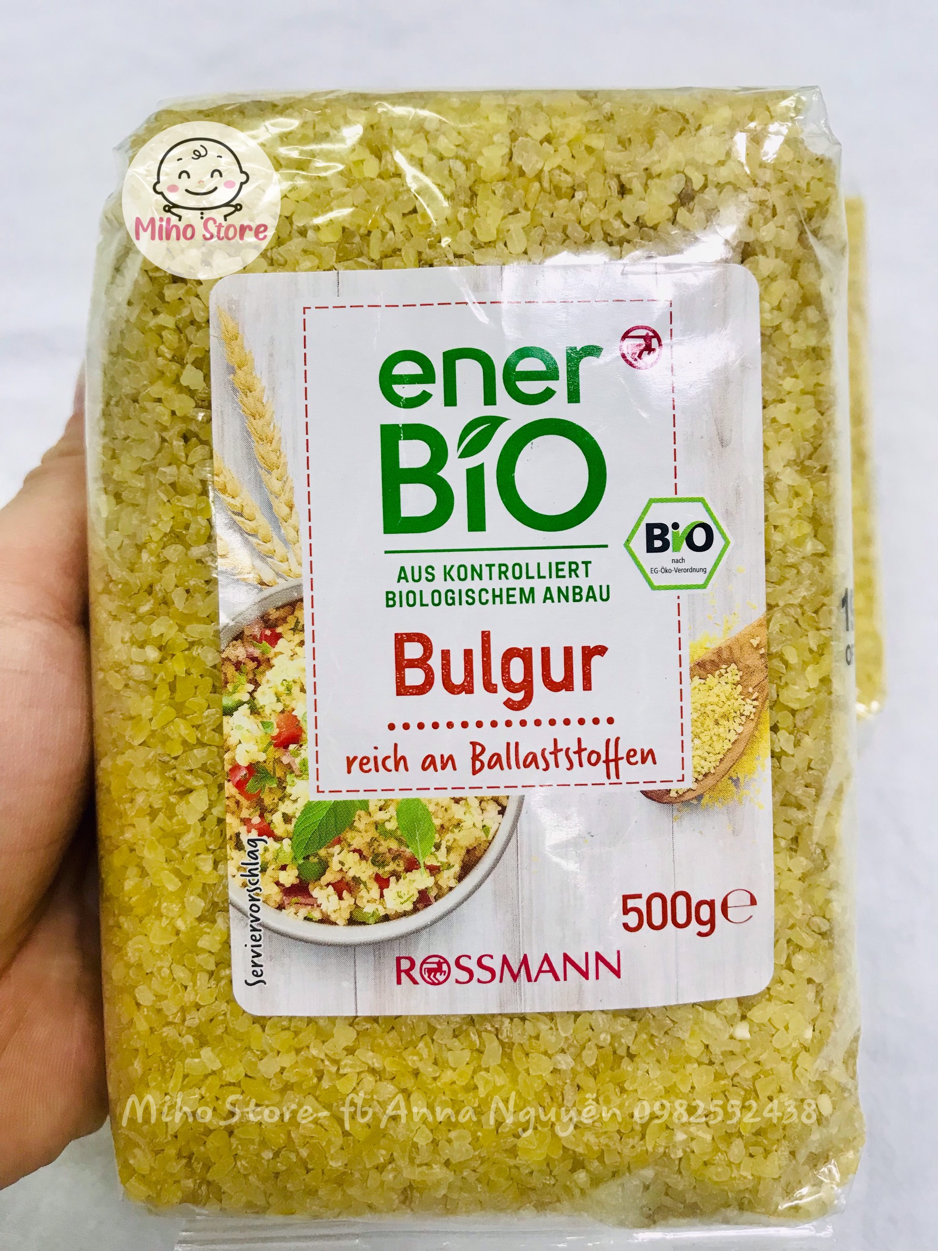 Hạt Lúa Mì Bulgur Hữu Cơ 500g