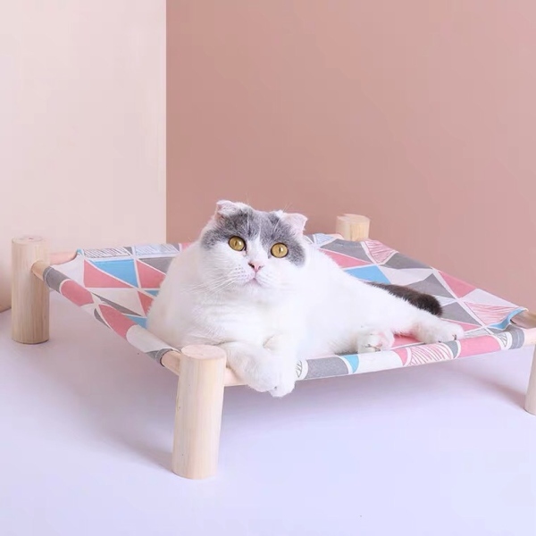 【HOT SALE】 [ RẺ VÔ ĐỊCH ] Giường ngủ gỗ cao cấp dành cho thú cưng
