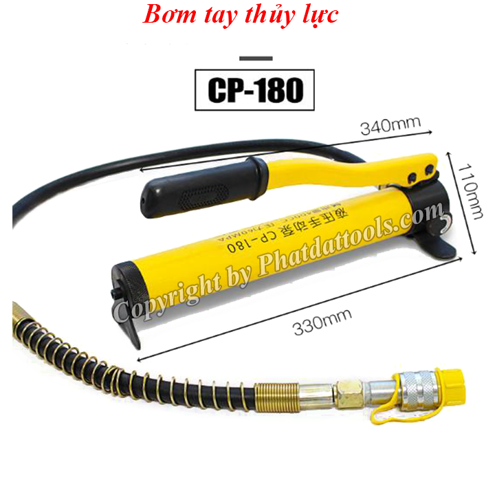 Bơm tay thủy lực CP180 - Bảo hành 06 tháng
