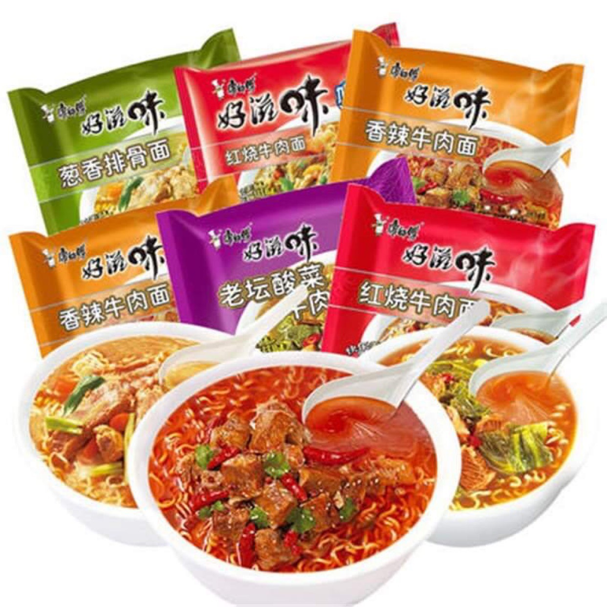 [17 Vị] Mì Ăn Liền Khang Sư Phụ