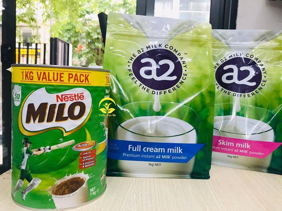 SỮA A2 + Milo ÚC